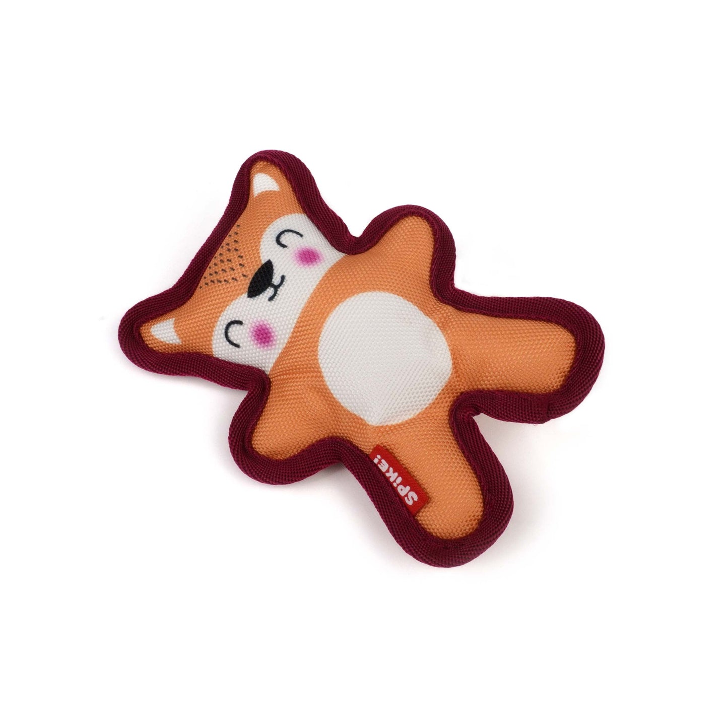 Spike Canvas Fox Dog Toy