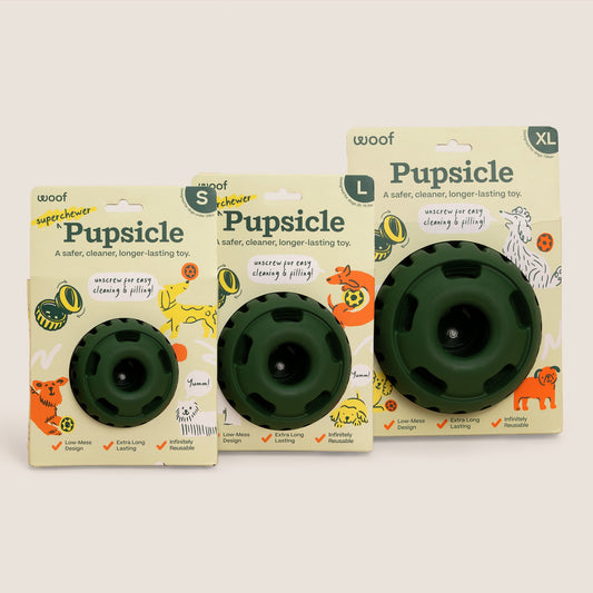Woof Green Pupsicle Toy