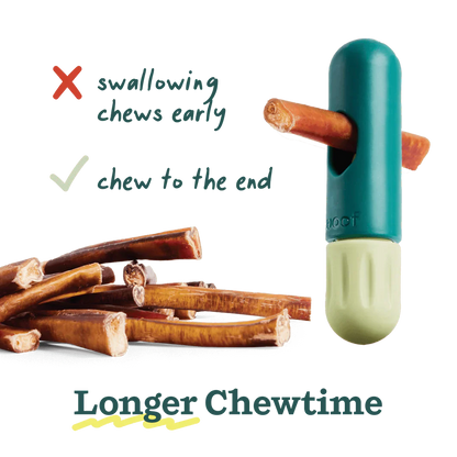 Woof BullySafe Bully Stick & Pizzle Chew Holder