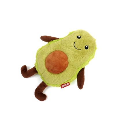 Spike Plush Avocado Dog Toy