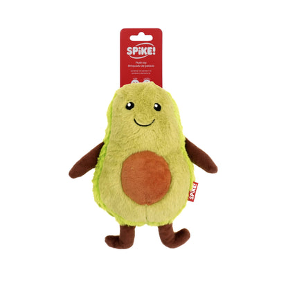 Spike Plush Avocado Dog Toy