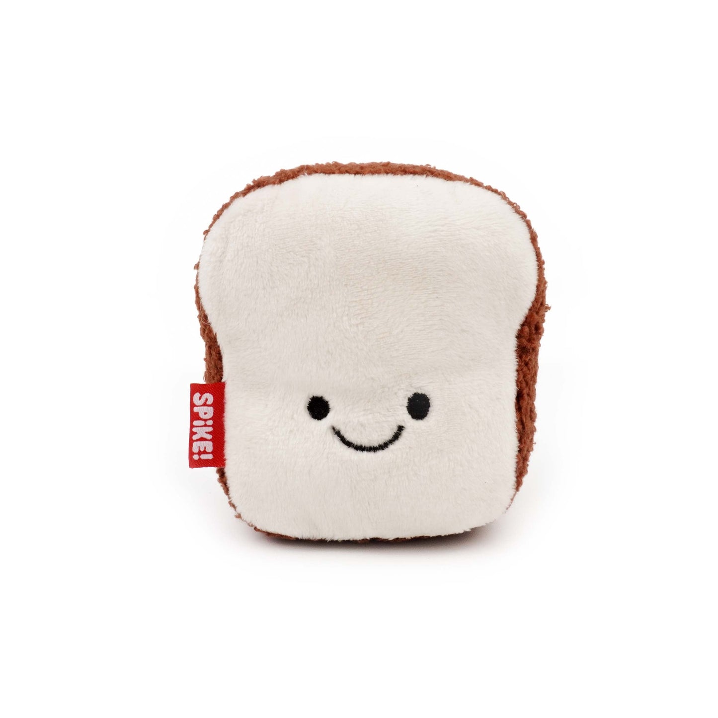 Spike Kawaii Plush Bread Loaf Dog Toy