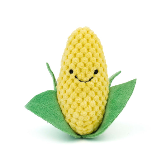 Spike Kawaii Plush Corn on the Cob Dog Toy