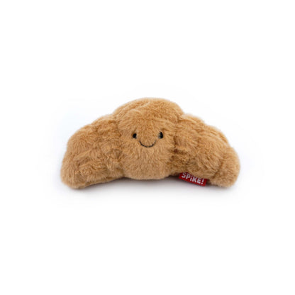 Spike Kawaii Plush Croissant Dog Toy