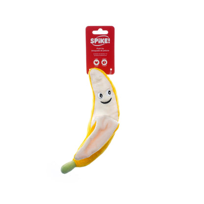 Spike Plush Banana Dog Toy