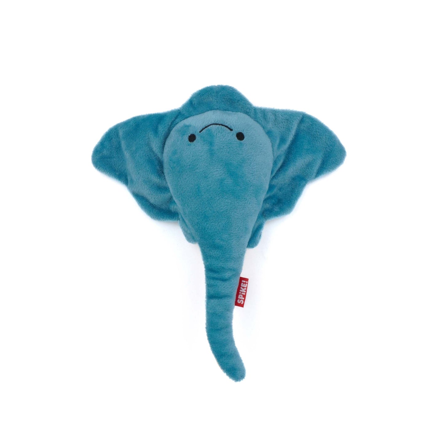 Spike Plush Manta Ray Dog Toy