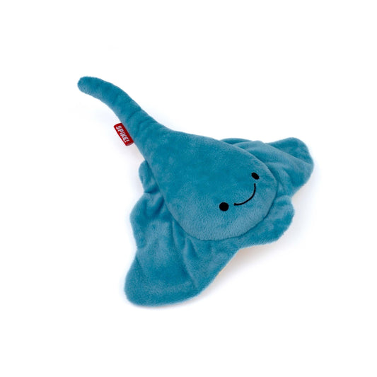 Spike Plush Manta Ray Dog Toy
