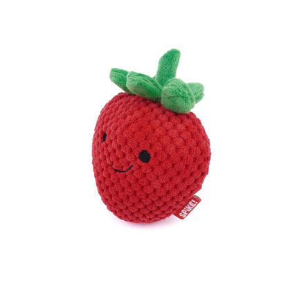 Spike Kawaii Plush Strawberry Dog Toy