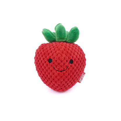 Spike Kawaii Plush Strawberry Dog Toy
